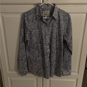 Avoca made in Ireland 100% cotton blouse.‎